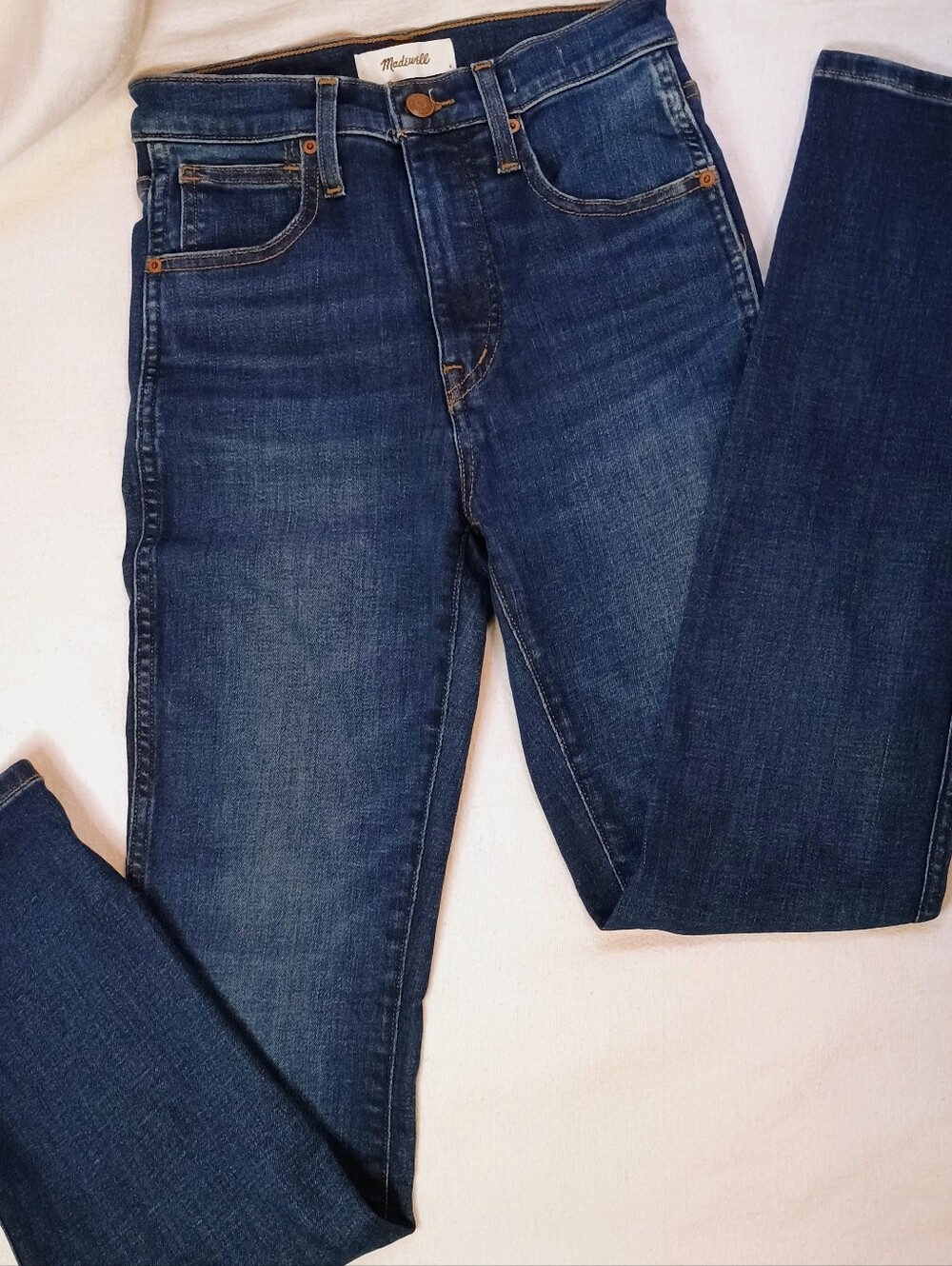Madewell Pencil Jean Sz 24 High Rise New With Issue READ